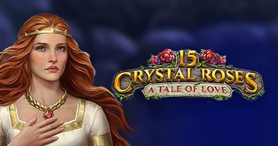 15 Crystal Roses a Tale of Love