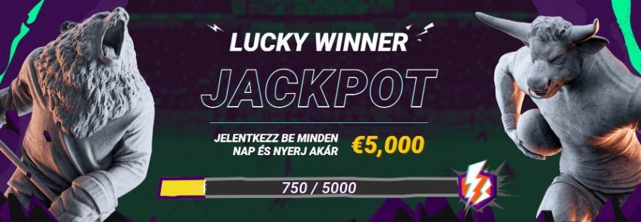 </strong> nem kell aggódnod, hogy meg kell törned a bankod, ha te is egyike vagy azoknak a szerencsés játékosoknak, akiket kisorsolnak a Lucky Winner Jackpot játék során!