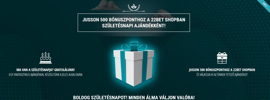 22Bet értékelés befizetés nélküli bónusz.