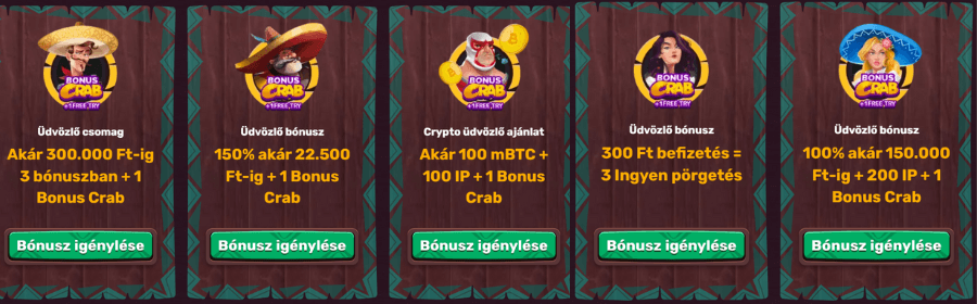 A 5Gringos kaszinóban a fent említett üdvözlő ajánlatok mellett a Vasárnapi pörgetések bónusz ajánlatában is szerezhetsz <strong>