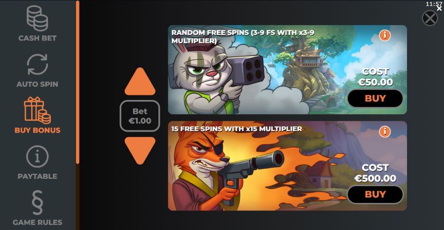 Az E-Force nyerőgép gazdag részleteivel és dinamikus animációival kiváló vizuális élményt nyújt. Hanghatásai és zenéje olyan akciódús hangulatot teremt, mintha csak egy mesében volnánk, és izgatottan szorítanánk a nyulak győzelméért.