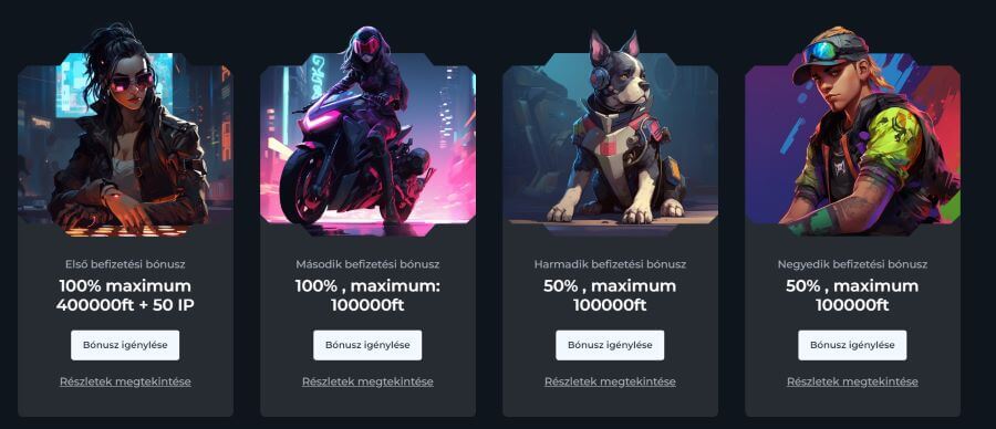 A Winsane értékelésünk során eléggé meglepődtünk a Sunday Mystery Box Rush ajánlaton, amelyet úgy érhetsz el, ha vasárnap 00:00 és 23:59 között minél hamarabb bejelentkezel a kaszinóba, és az első 500 játékos között vagy.