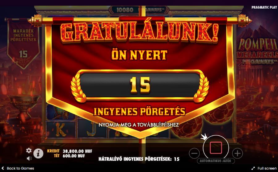 A játékosok a tétjük 100-szorosáért válthatják meg a normál bónuszkört, ami 3-5 scatter kipörgetését garantálja, így ingyenes pörgetésekhez juthatnak. A bónuszkör továbbfejlesztett változata is elérhető 300-szoros tétért, szintén 3-5 scattert aktiválva.
