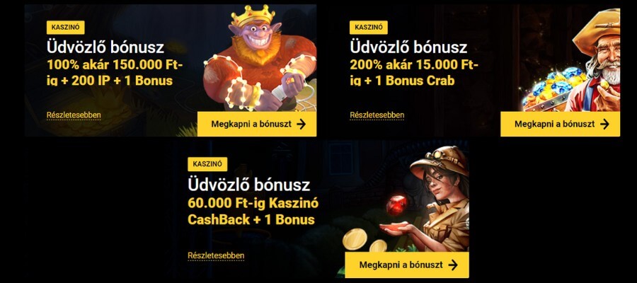 Zet Casino értékelés üdvözlő bónuszok.
