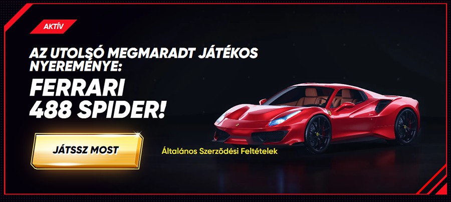 QuickWin értékelés ferrari bónusz