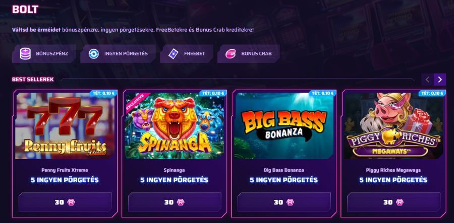 A kaszinóban fantasztikus hűségprogramok várnak rád.