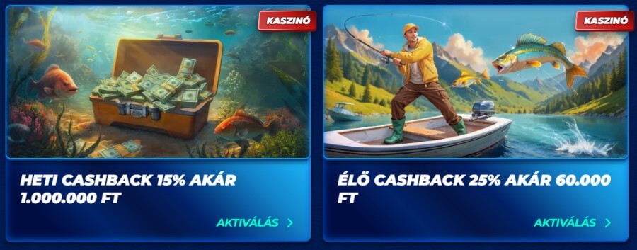 cashback ajánlatok