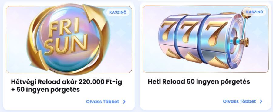 A végzett CasinoLab értékelés folyamán nem találtunk elérhető