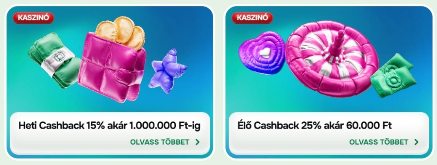 cashback ajánlatok