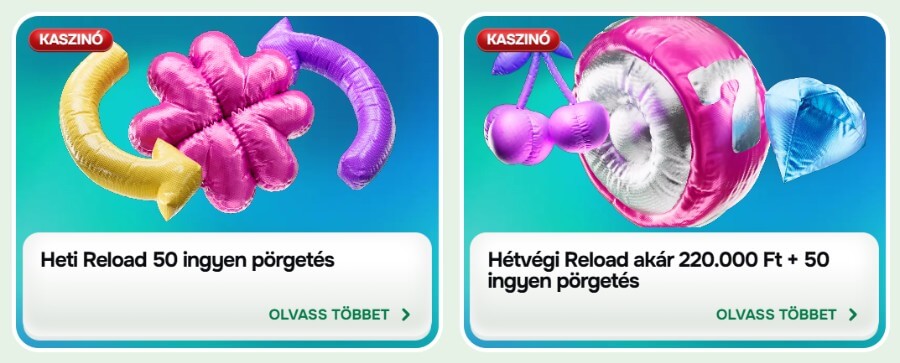 ingyen pörgetések