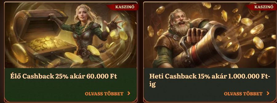 cashback ajánlatok