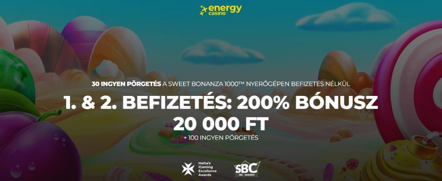 Energy Casino no deposit bonus