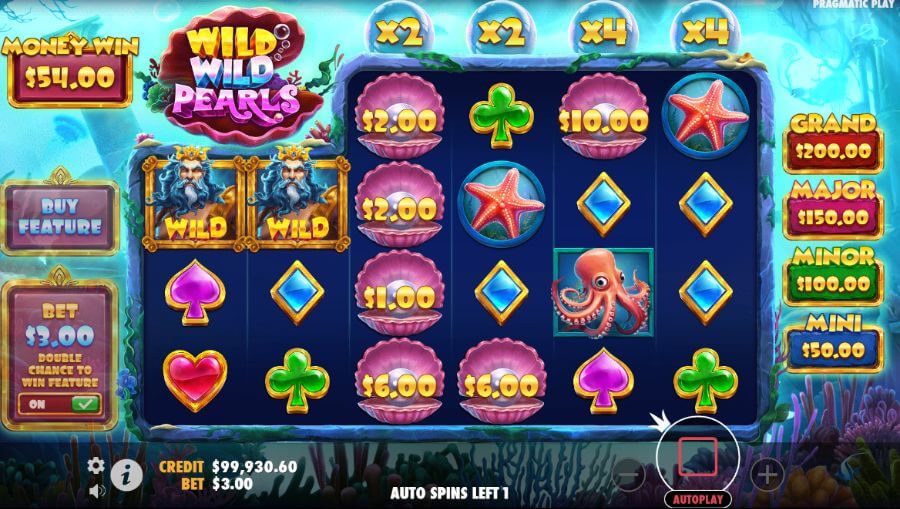 Wild Wild Pearls új slot