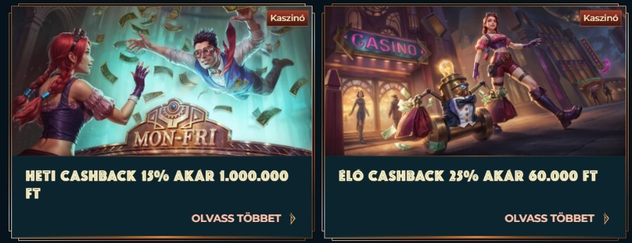 cashback ajánlatok