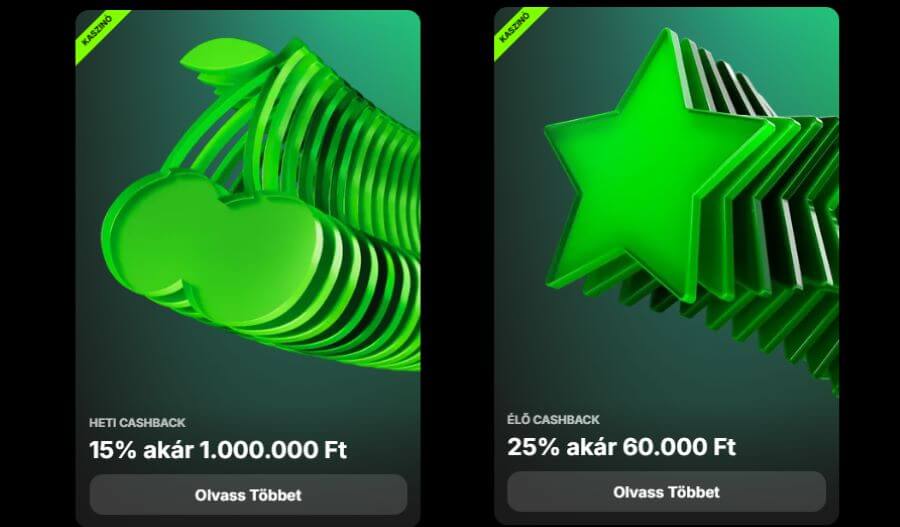 Spinit pénzvisszatérítési akciók