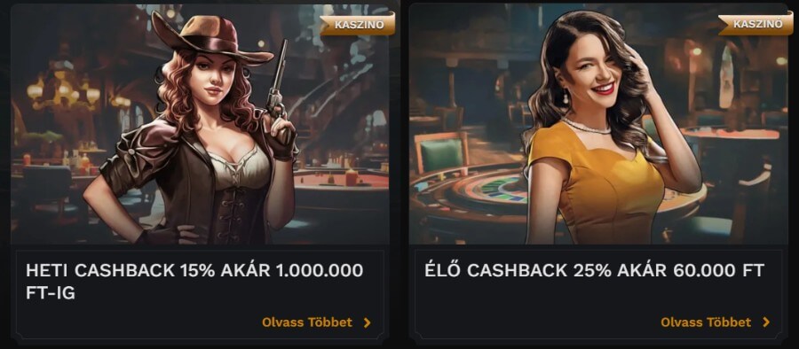 cashback csomagok